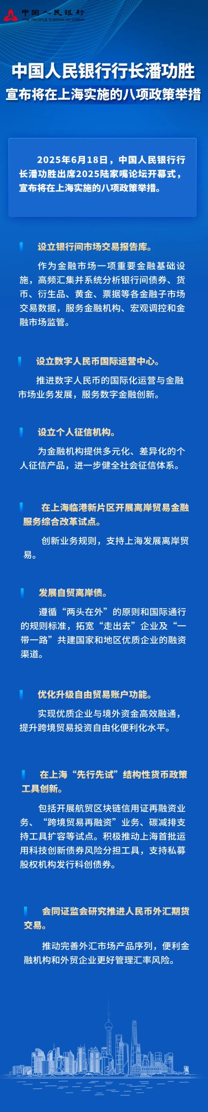 汇通资管 重磅！央行宣布8项金融开放举措
