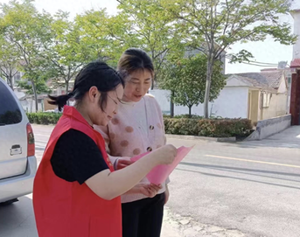 七界策略 安居街道孟庄村开展宫颈癌防治宣传活动