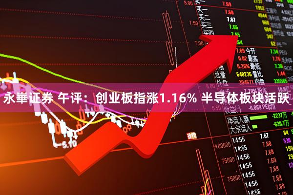 永崋证券 午评：创业板指涨1.16% 半导体板块活跃