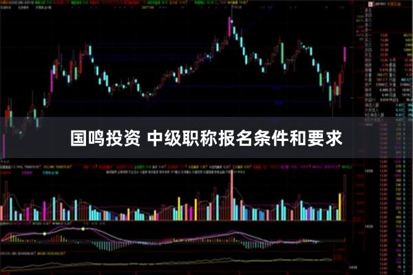 国鸣投资 中级职称报名条件和要求