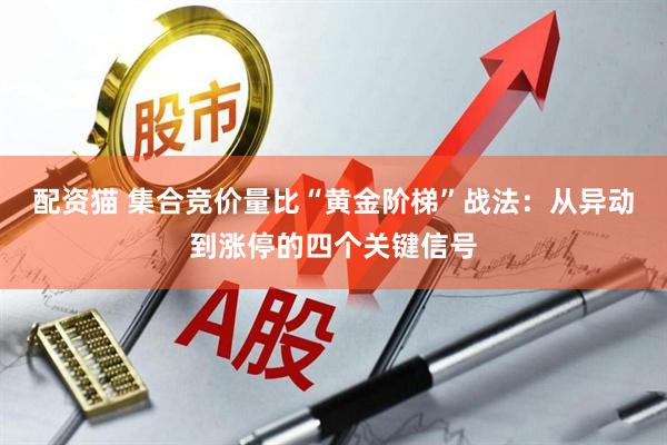 配资猫 集合竞价量比“黄金阶梯”战法：从异动到涨停的四个关键信号